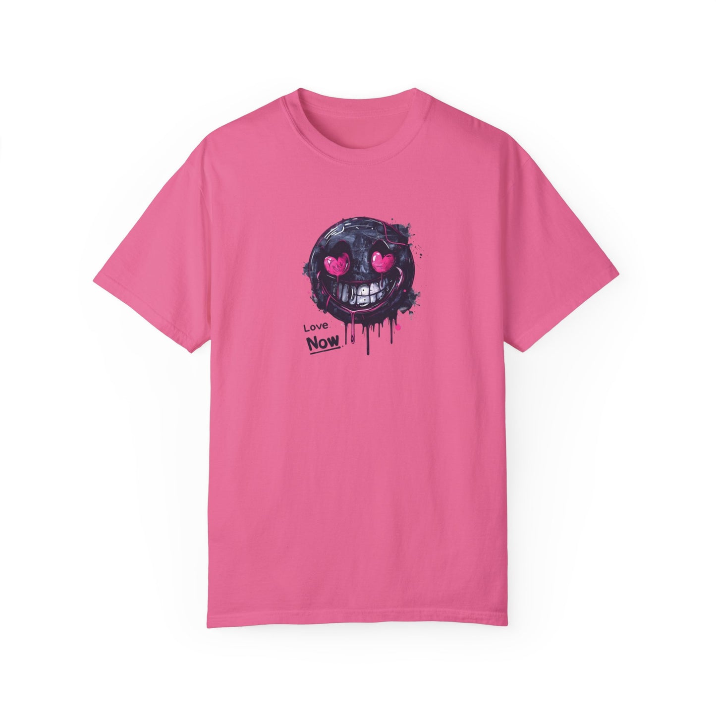 Dripping Smiley Face Graphic Tee