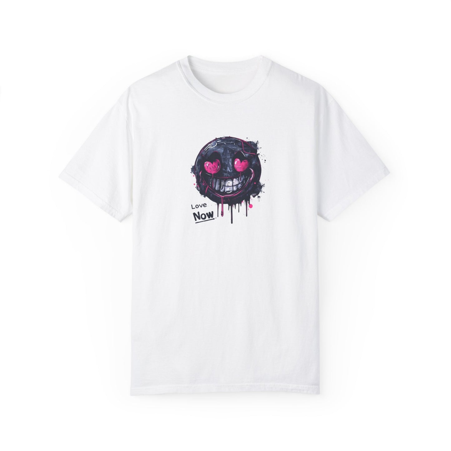 Dripping Smiley Face Graphic Tee