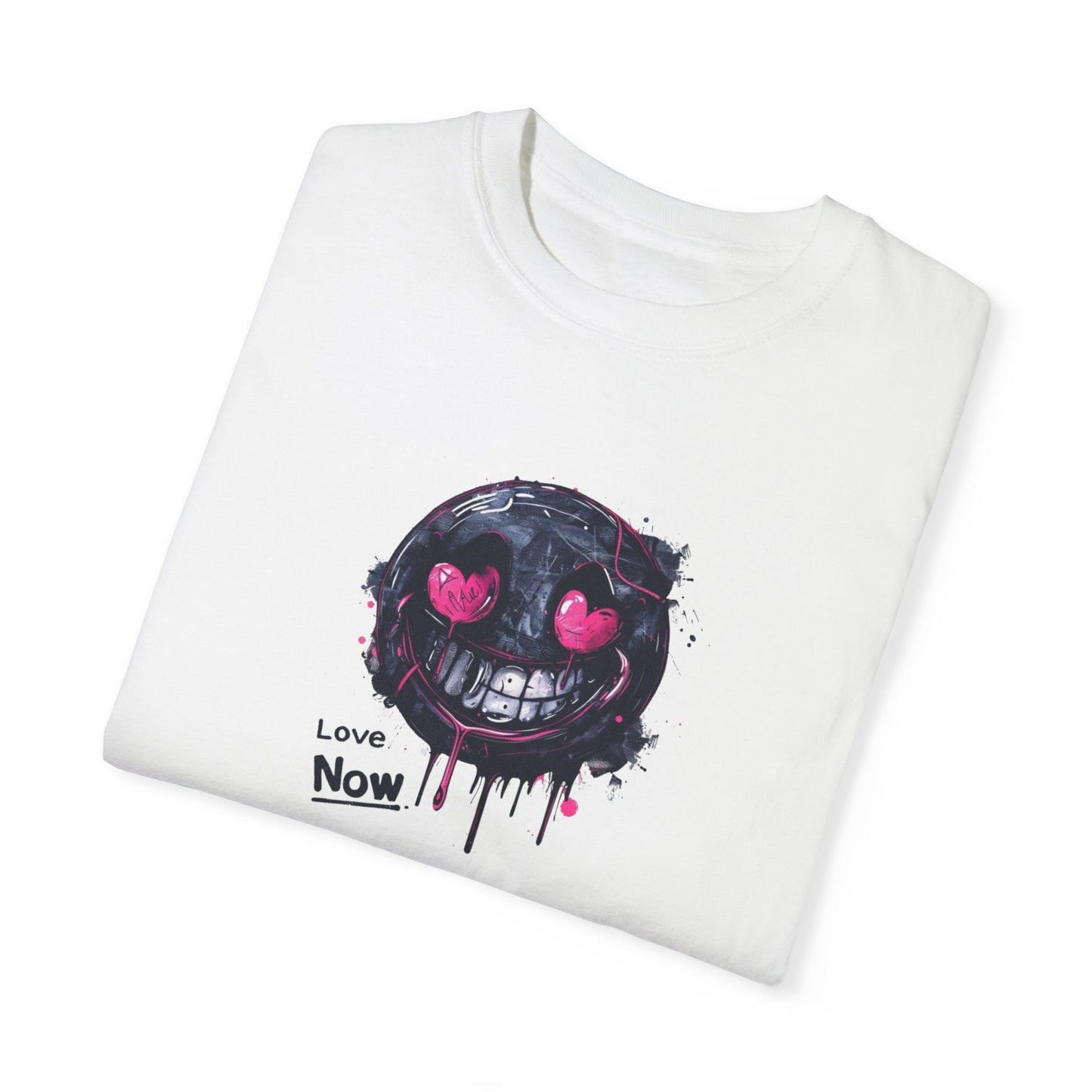 Dripping Smiley Face Graphic Tee