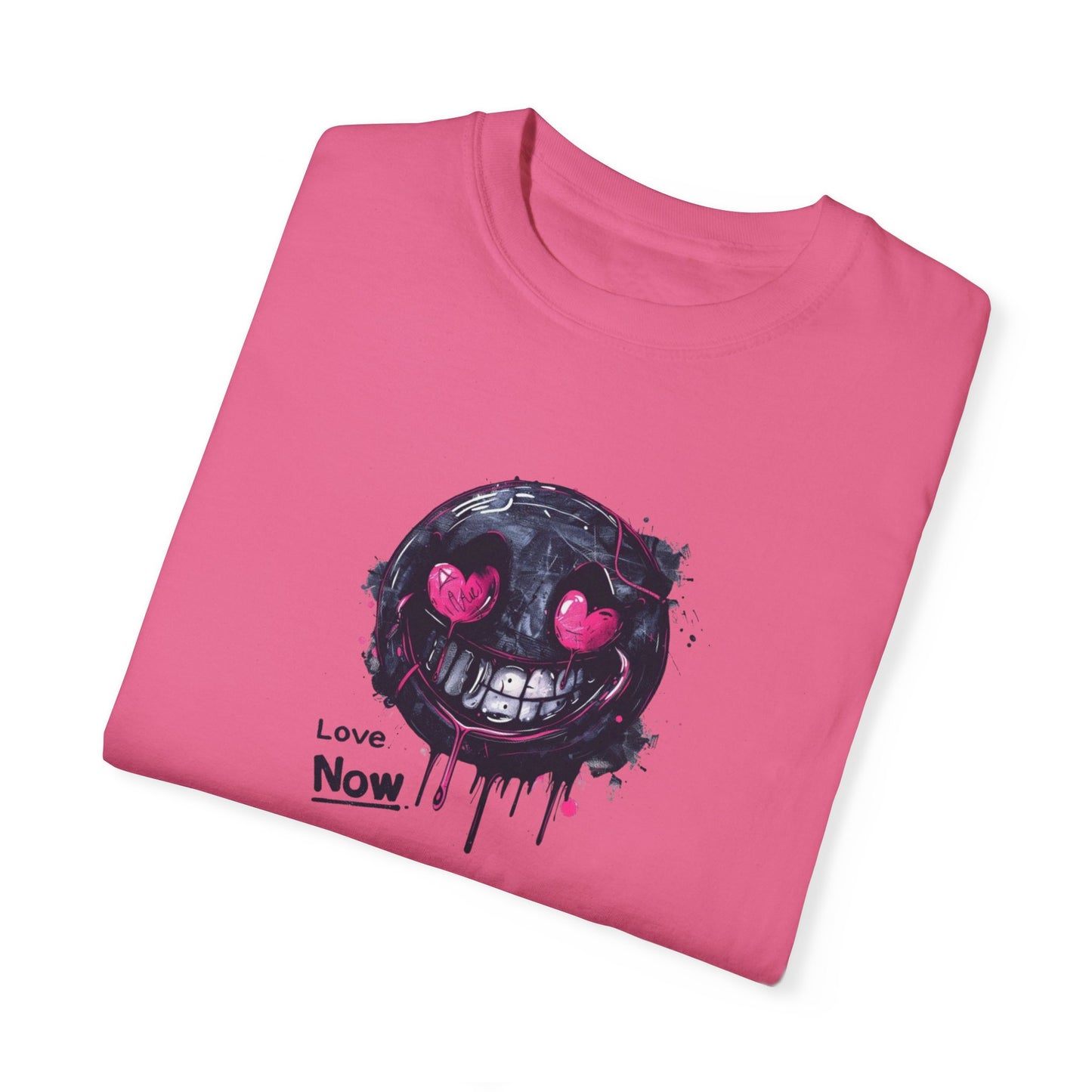 Dripping Smiley Face Graphic Tee