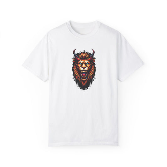 Roaring Majesty Demon Lion Graphic Tee