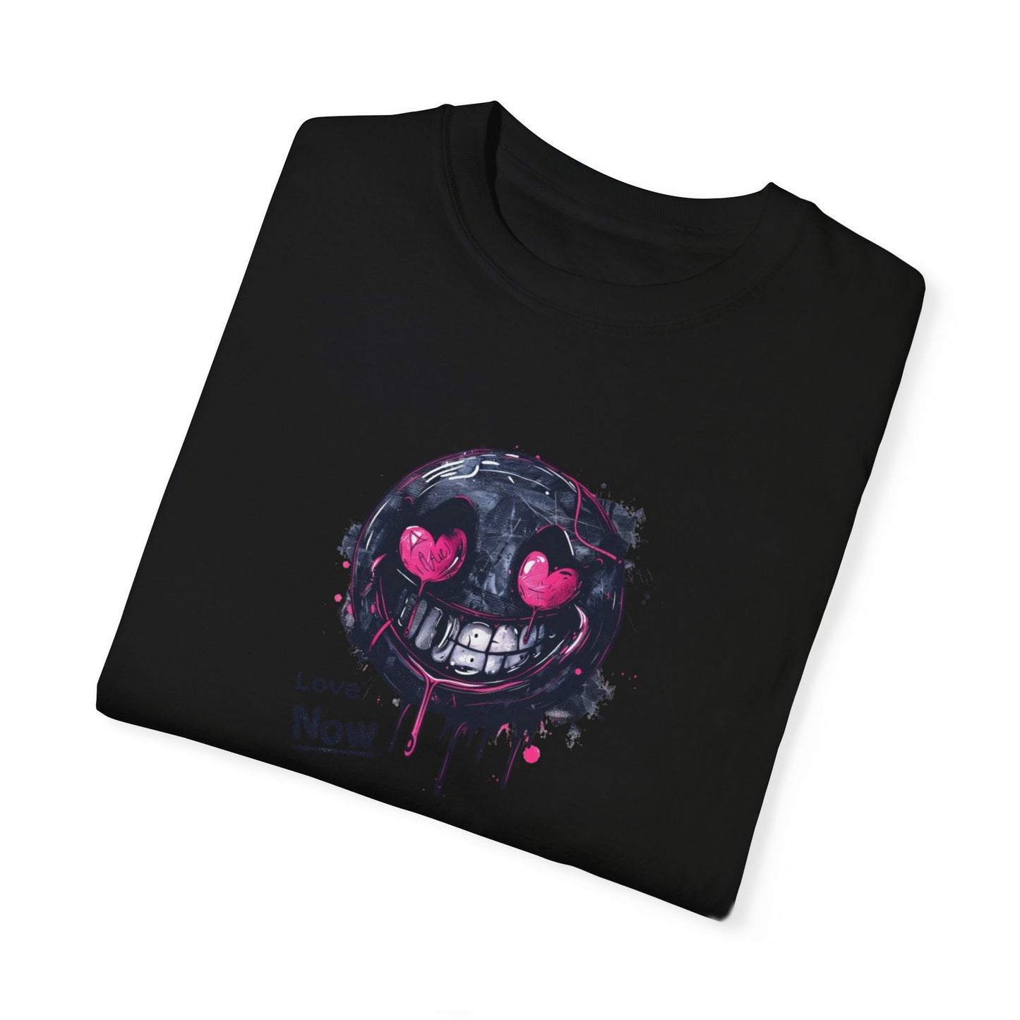 Dripping Smiley Face Graphic Tee