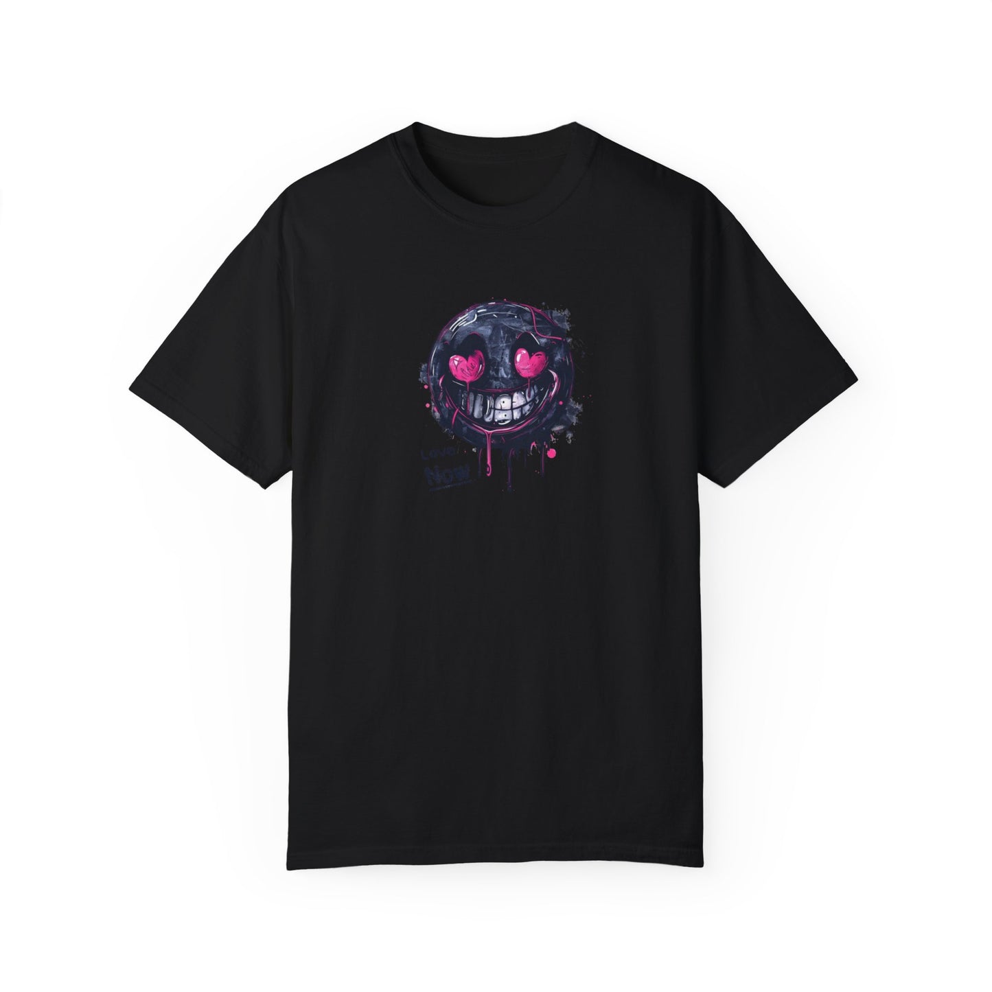 Dripping Smiley Face Graphic Tee